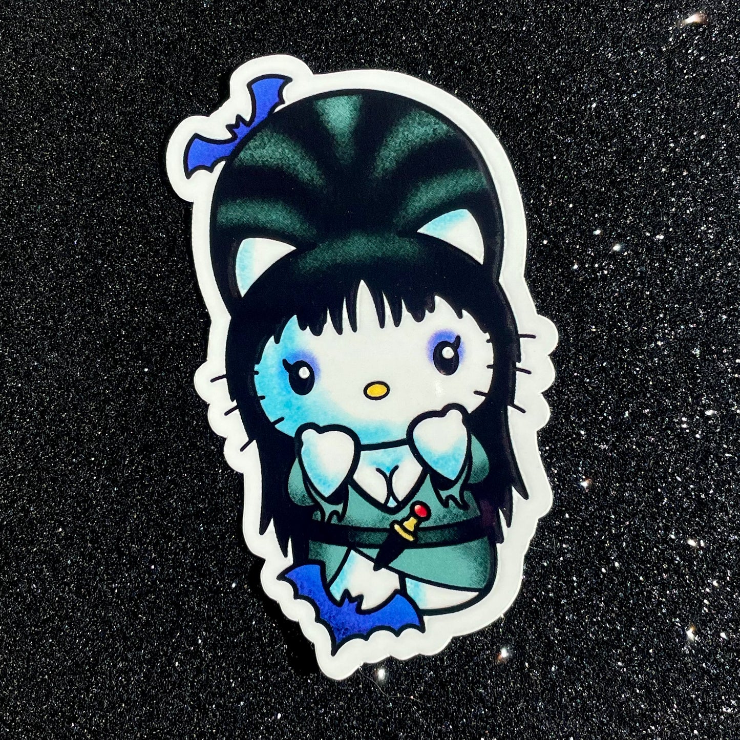 ELVIRA HELLO KITTY (b grade sticker)