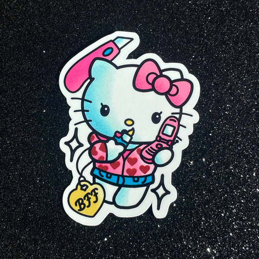 JENNIFER’S BODY HELLO KITTY (b grade sticker)