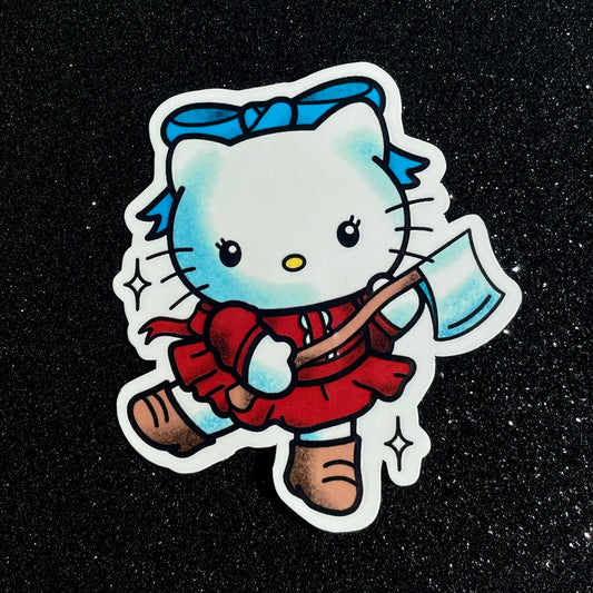PEARL HELLO KITTY (b grade sticker)